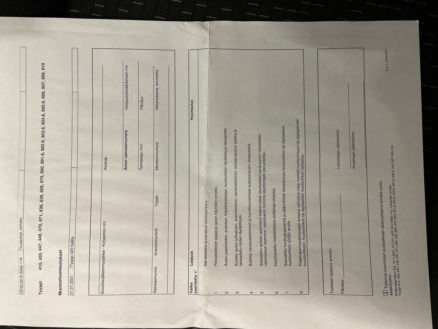 MERCEDES-BENZ Vito 2022