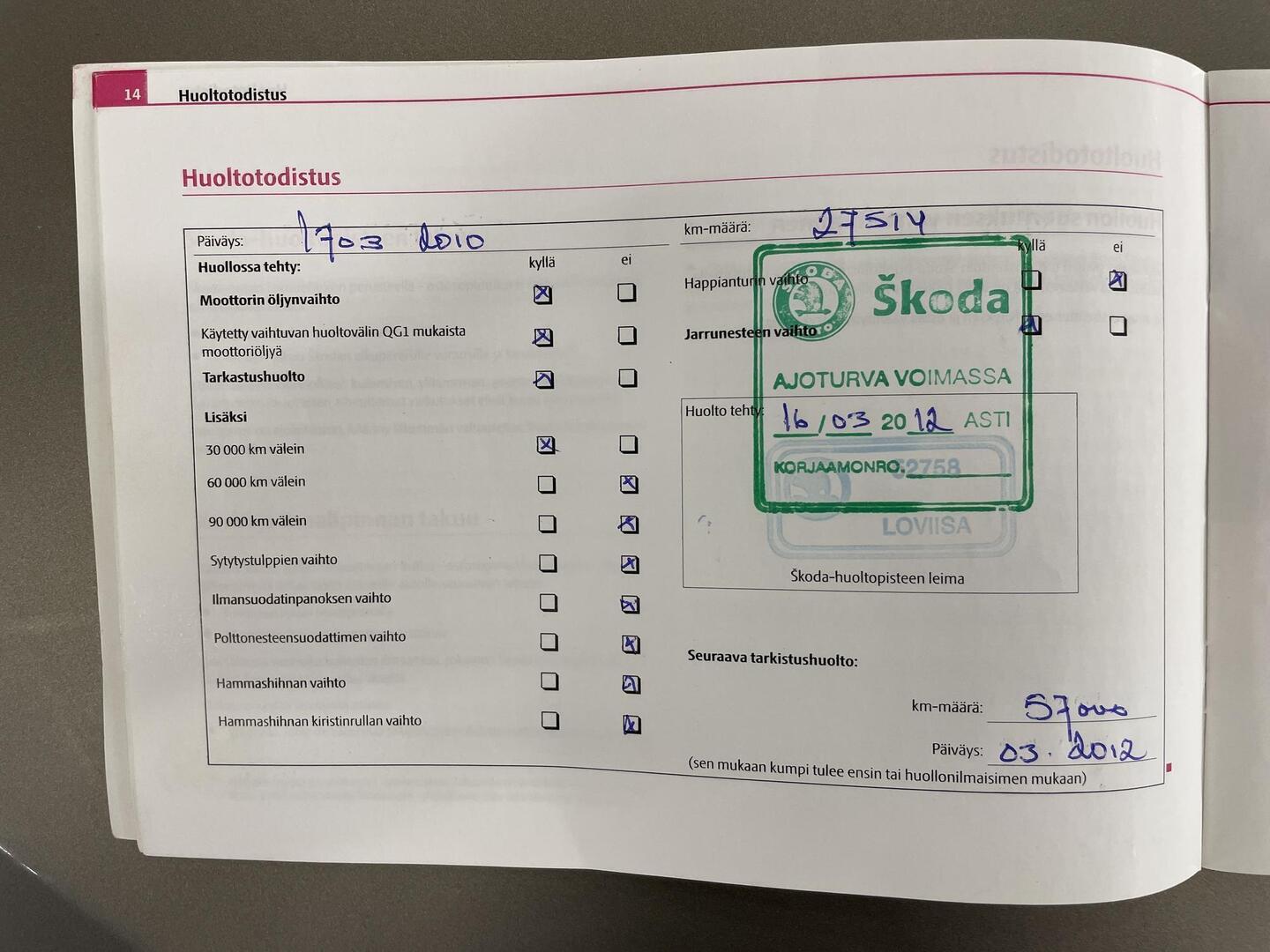 SKODA Roomster 2008