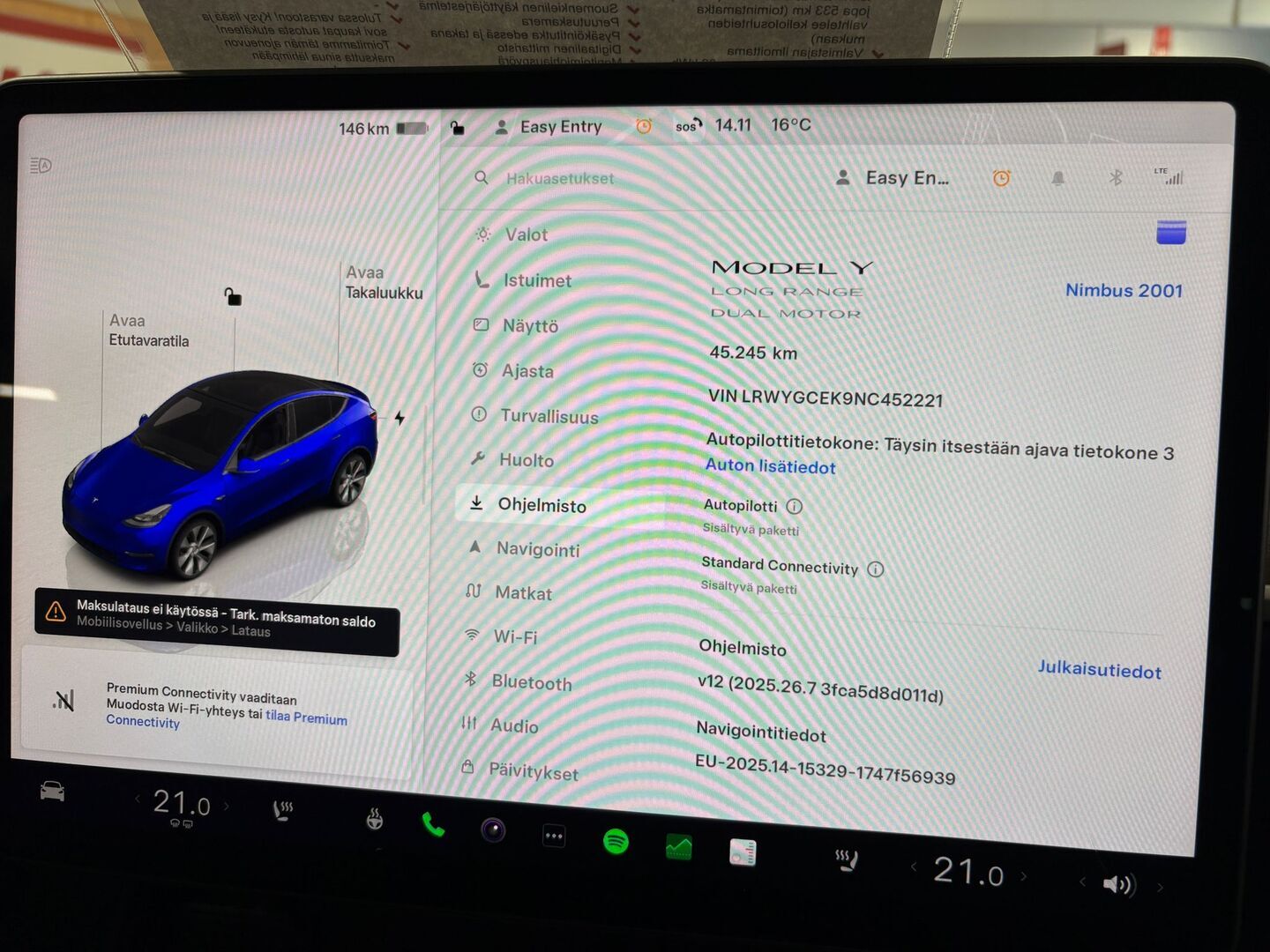 TESLA MODEL Y 2022
