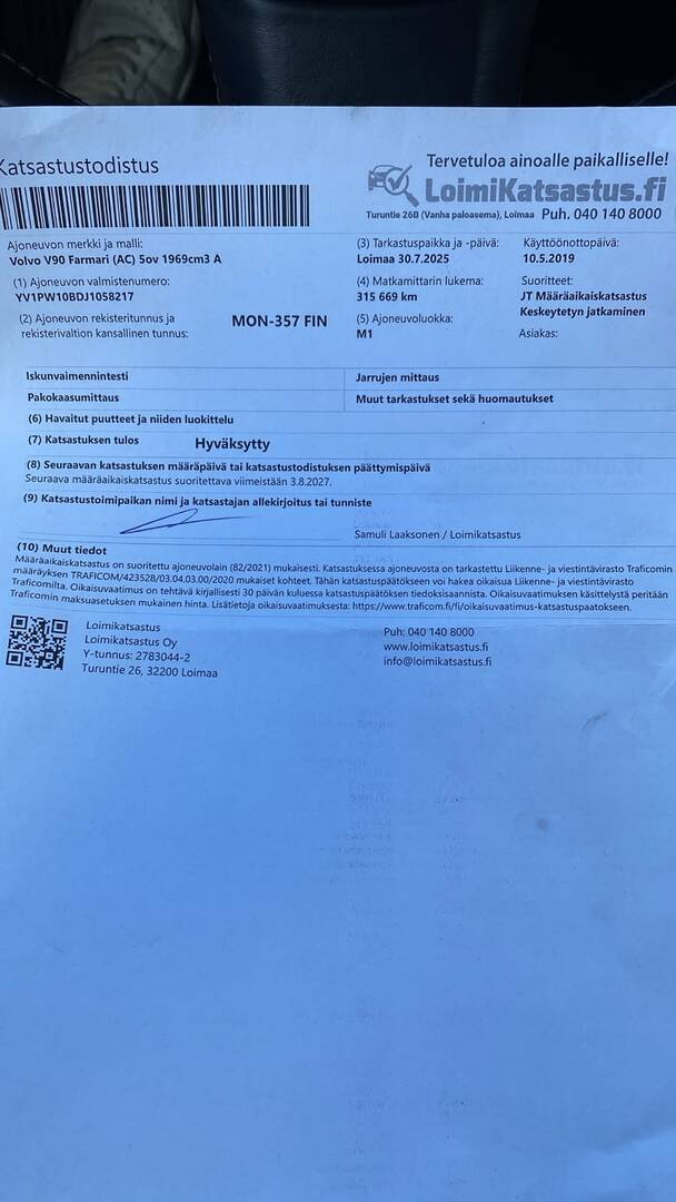 VOLVO V90 2019
