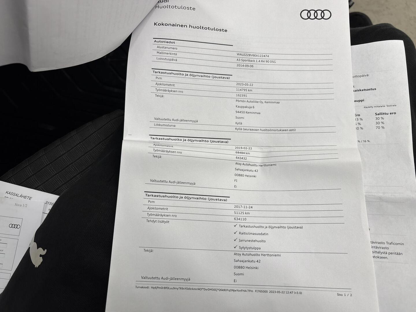 AUDI A3 2014