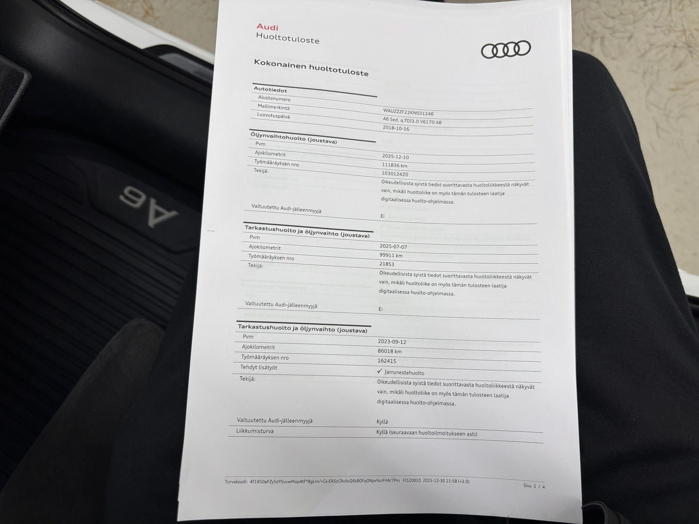 AUDI A6 2019