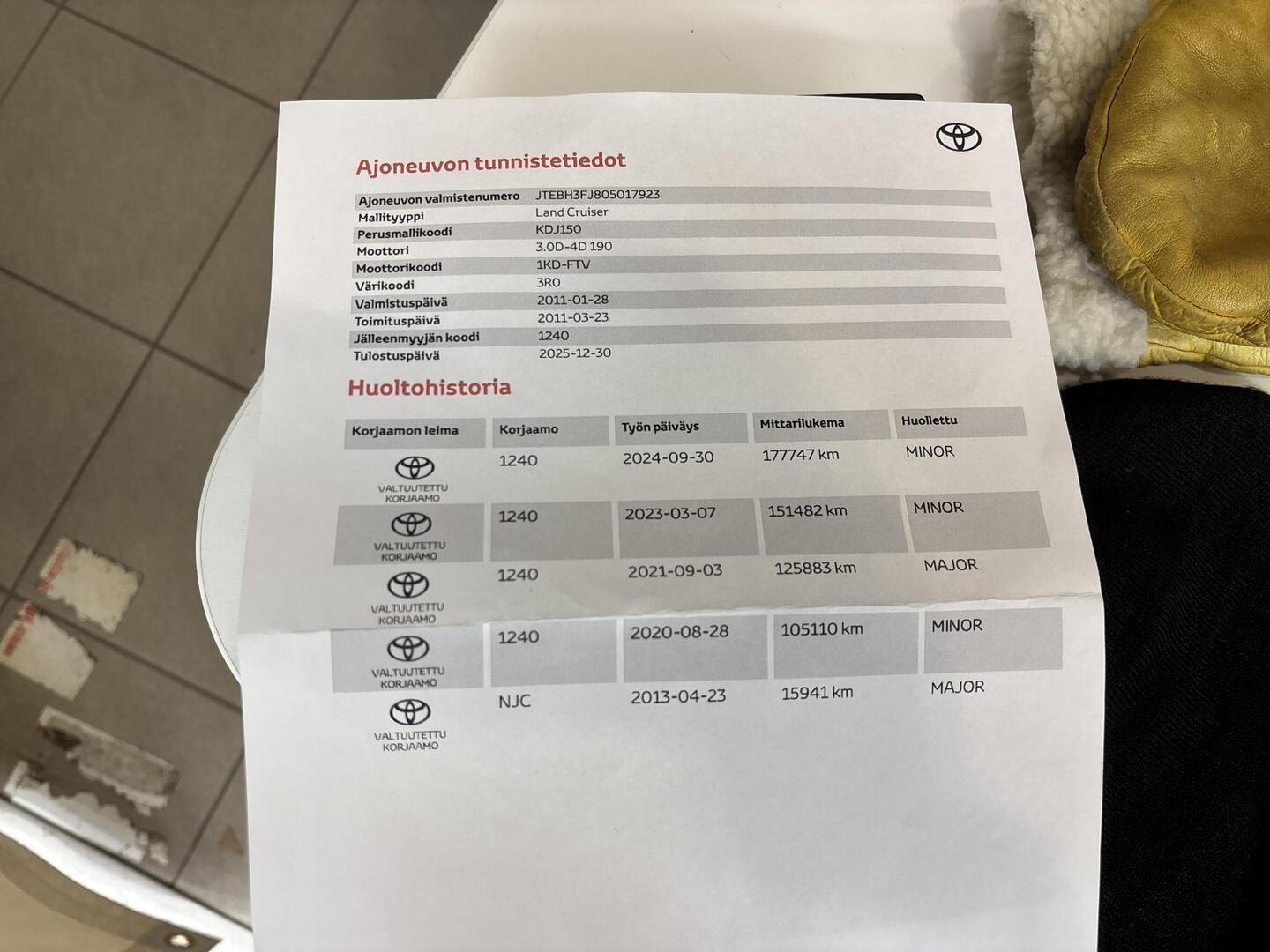 TOYOTA Land Cruiser 2011