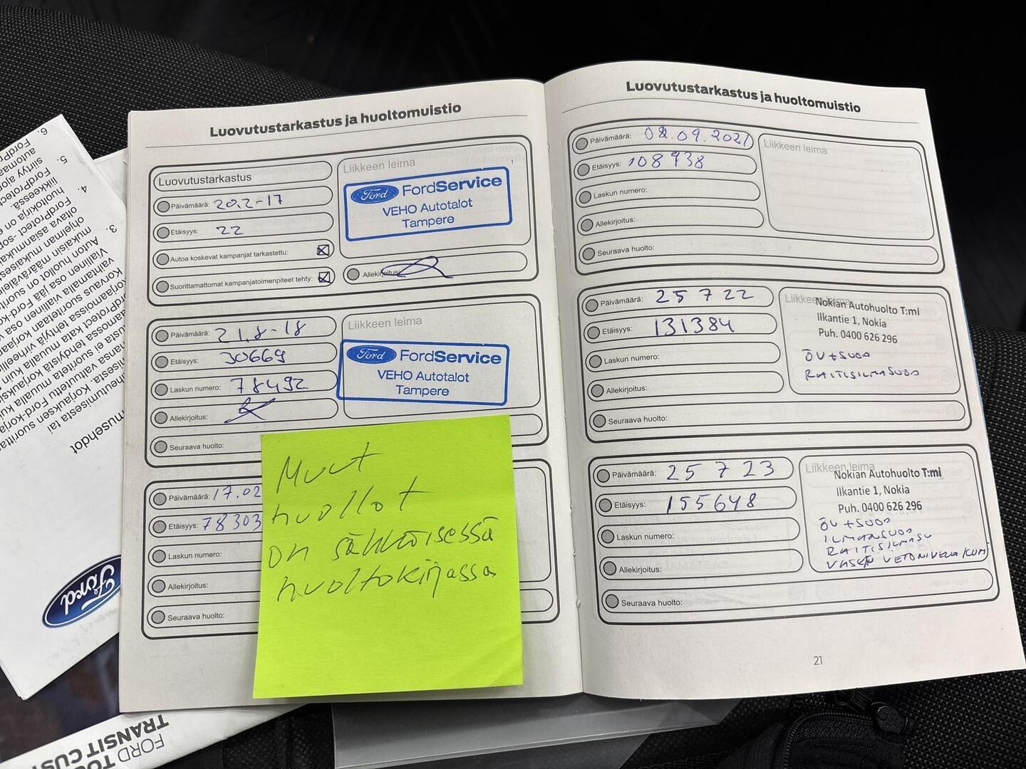 FORD Transit Custom 2017