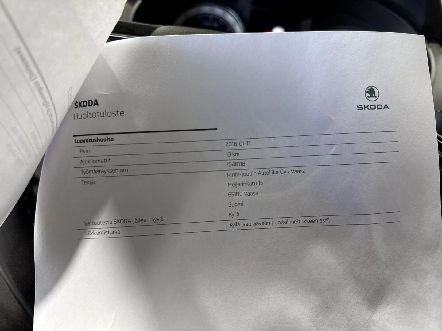 SKODA Octavia 2018