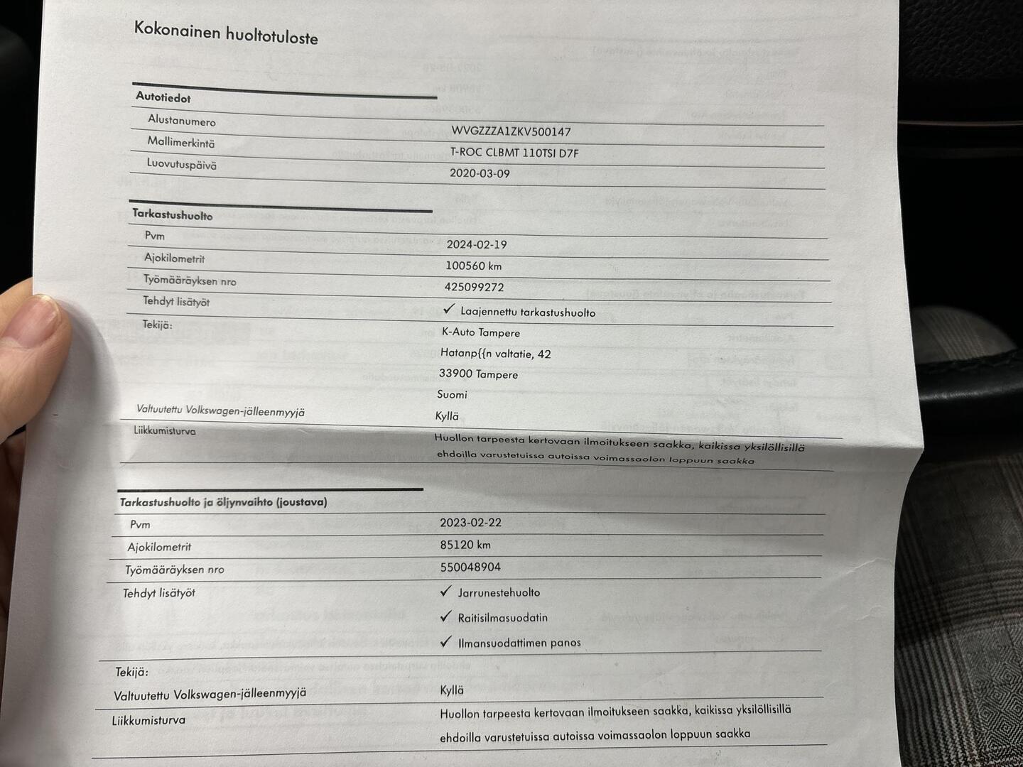 VOLKSWAGEN T-Roc 2020