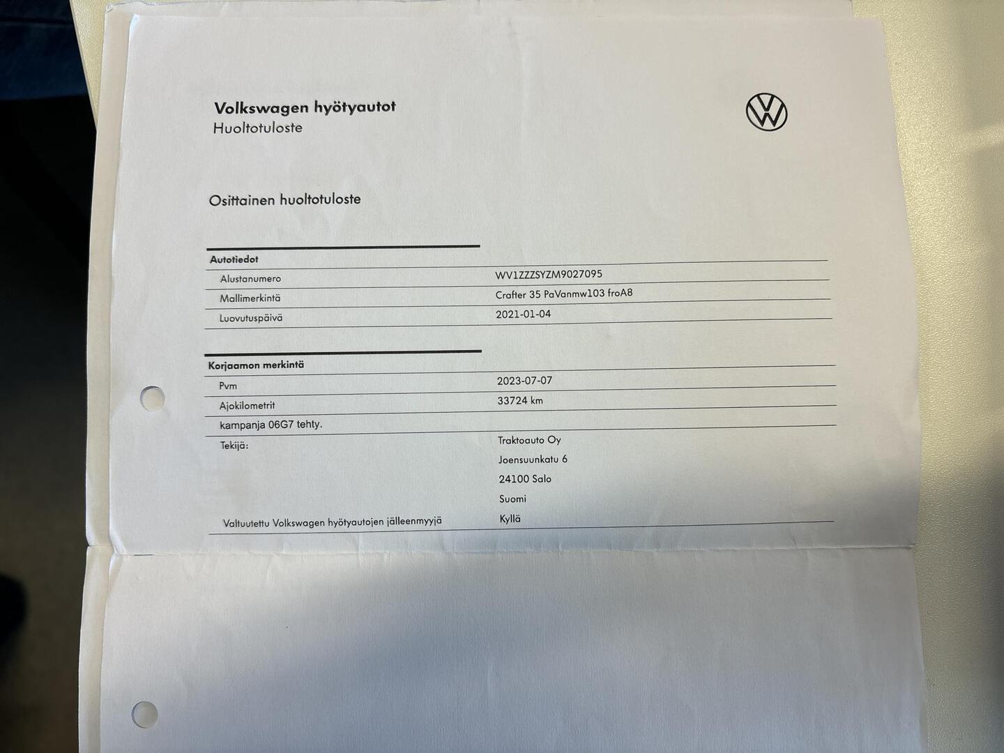 VOLKSWAGEN Crafter 2021