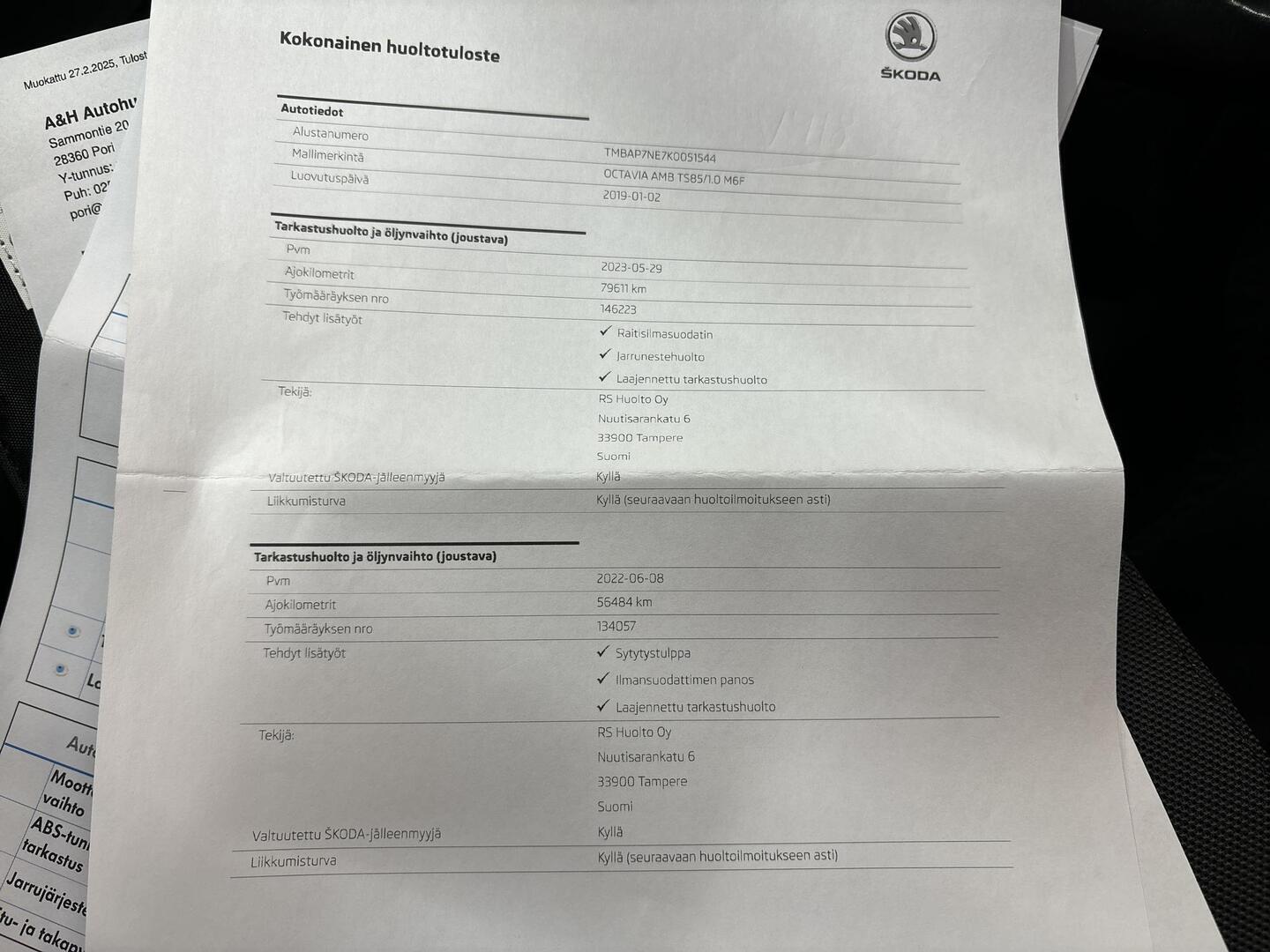 SKODA Octavia 2019