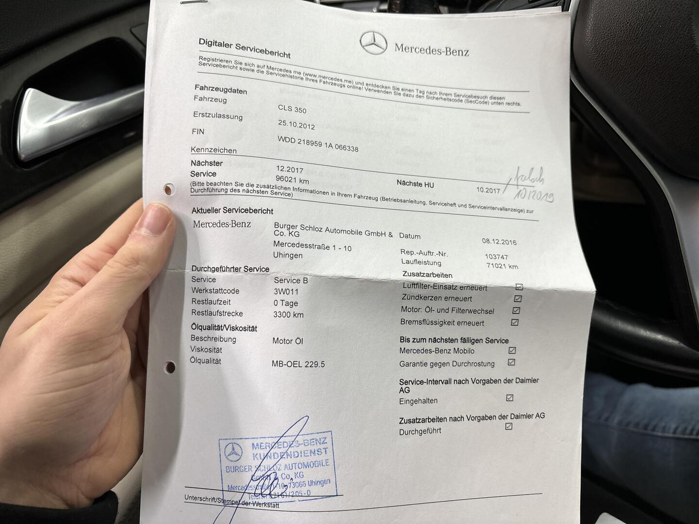 MERCEDES-BENZ CLS 2012