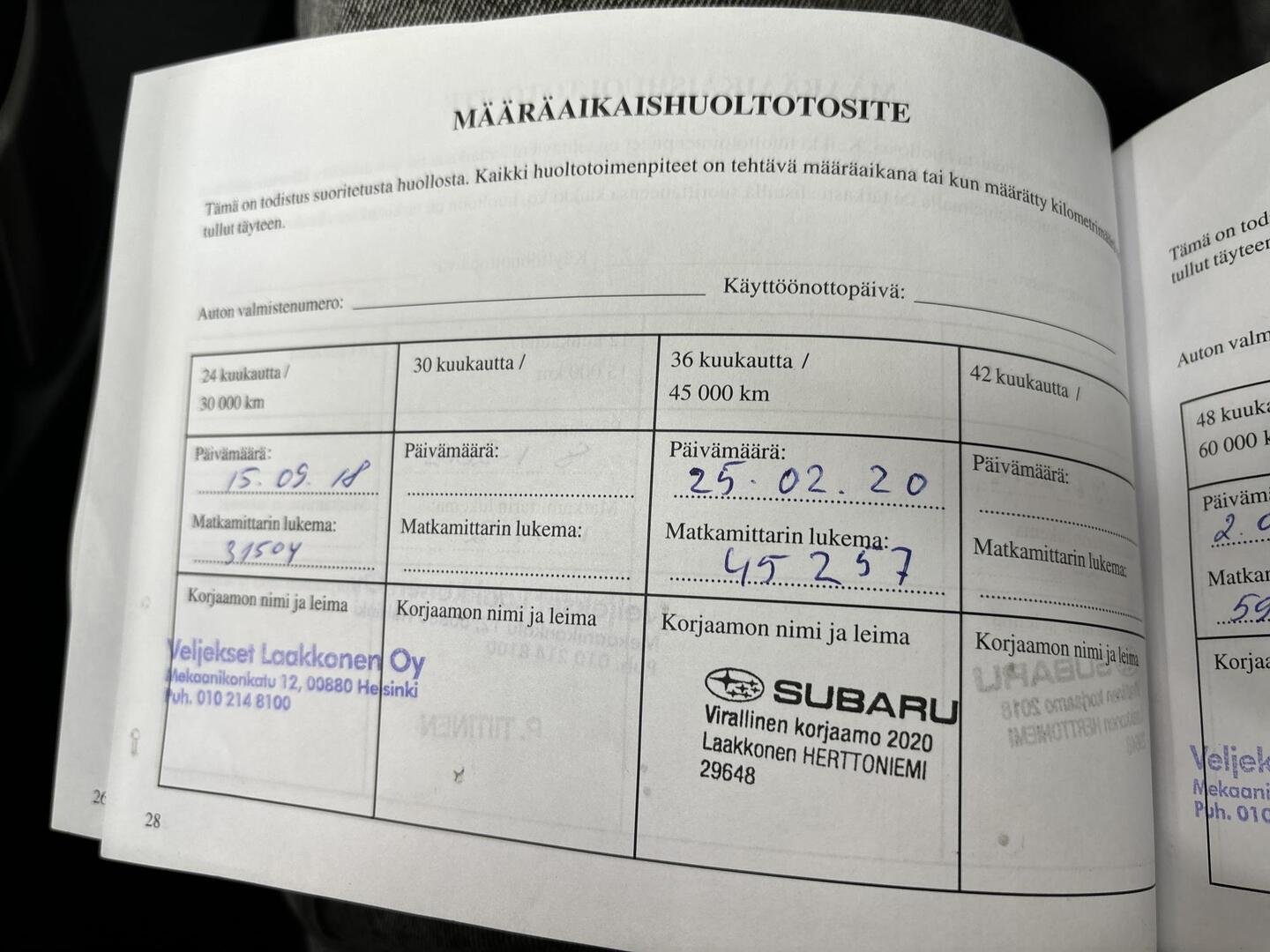 SUBARU Forester 2018