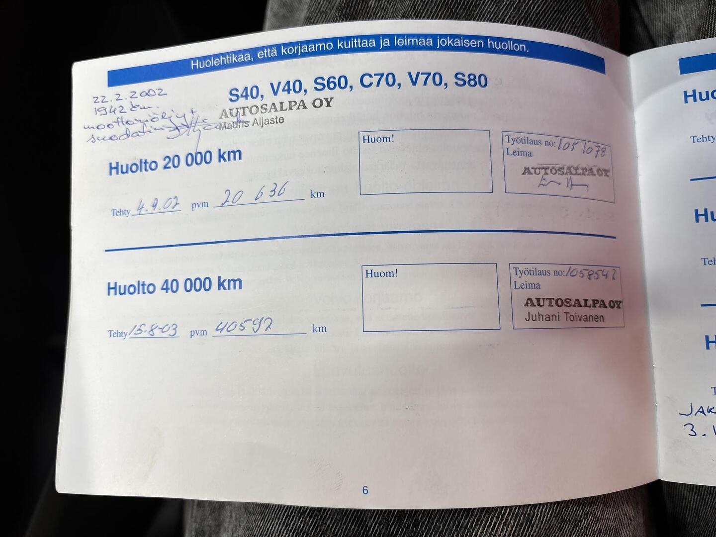 VOLVO S60 2002