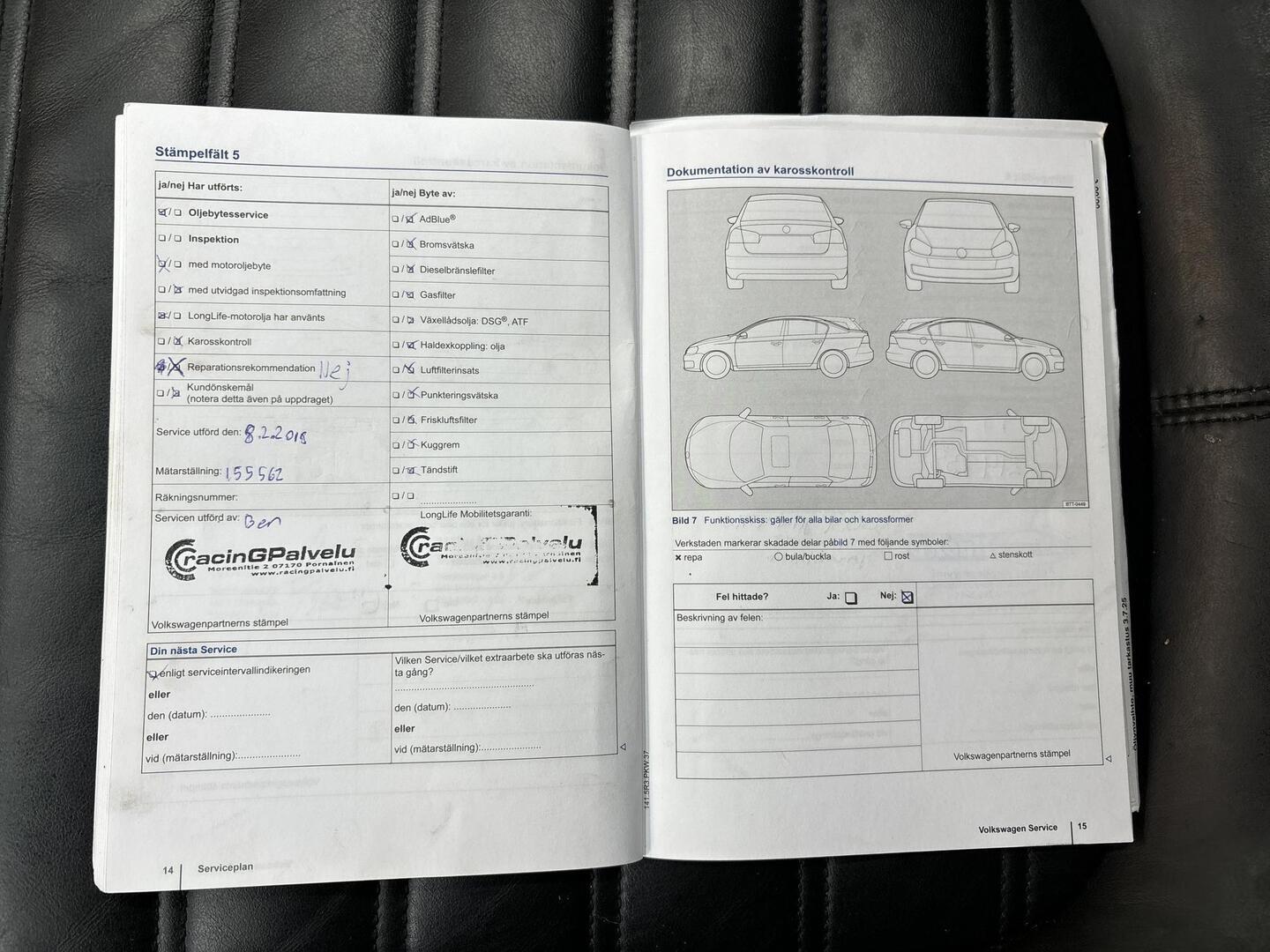 VOLKSWAGEN Passat 2014