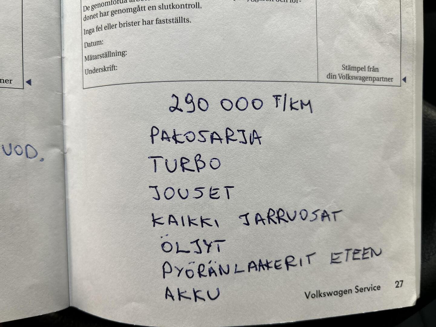 VOLKSWAGEN Transporter 2009