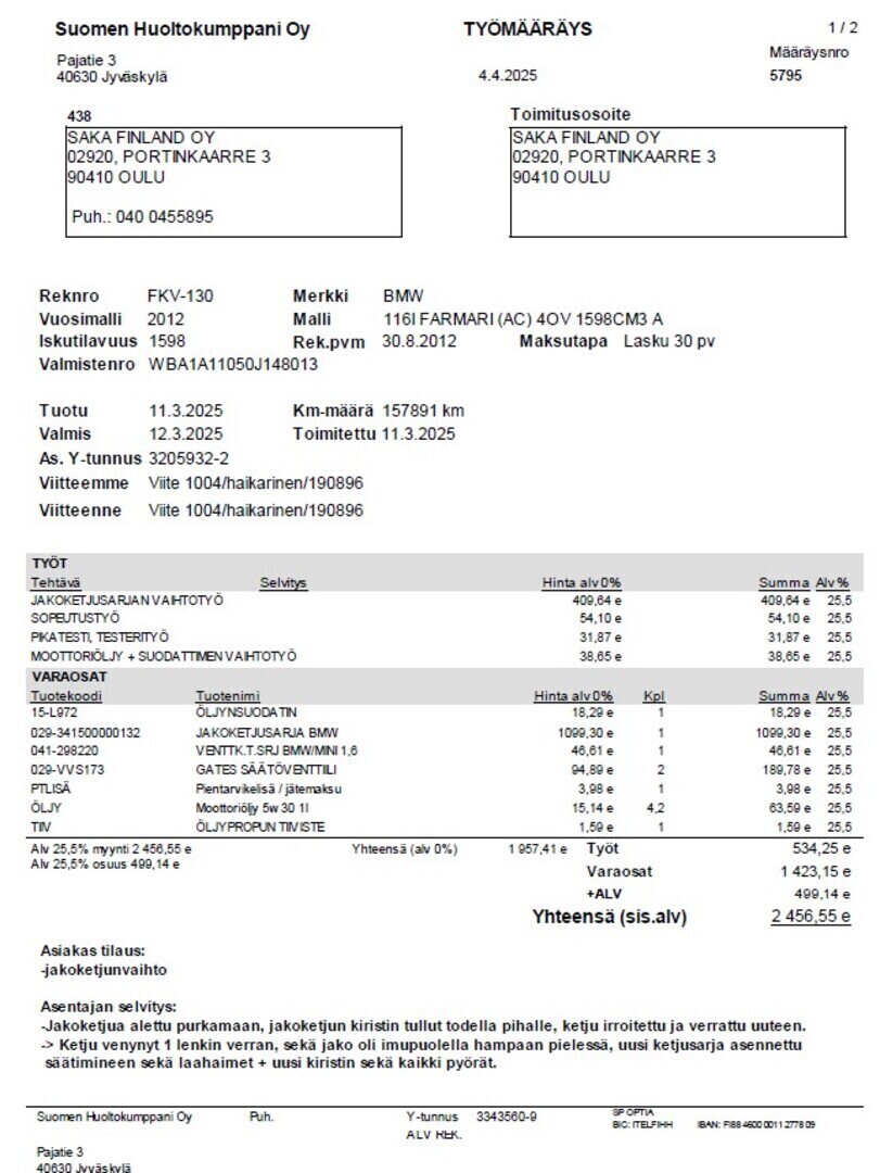 BMW 116 2012