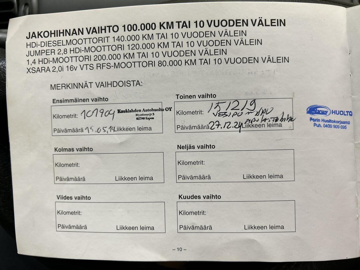 CITROEN Xsara Picasso 2005