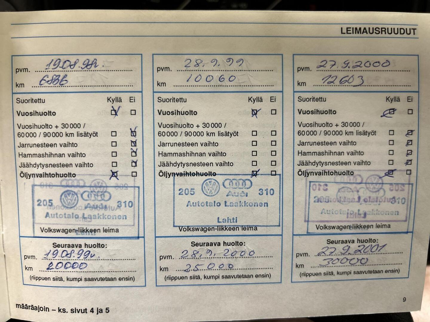 VOLKSWAGEN Polo 1996