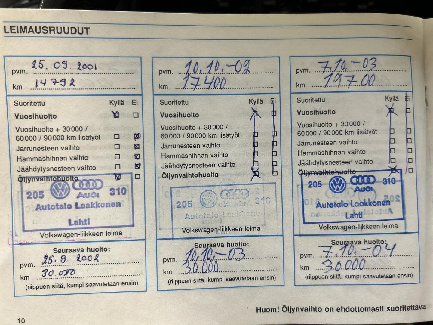 VOLKSWAGEN Polo 1996