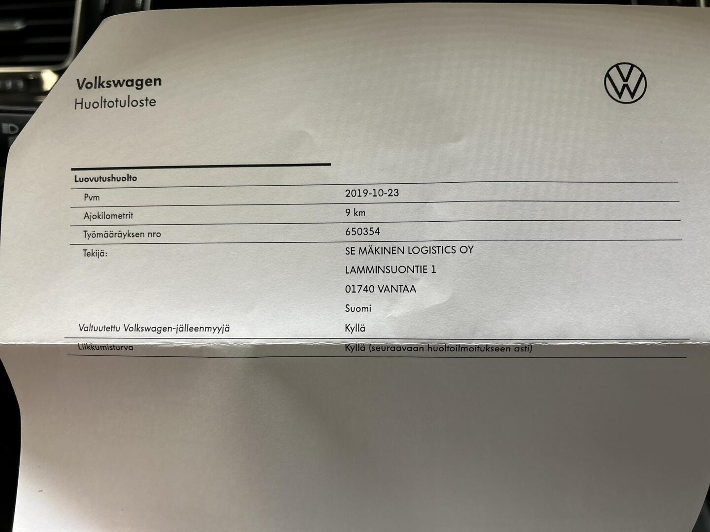 VOLKSWAGEN Golf 2020