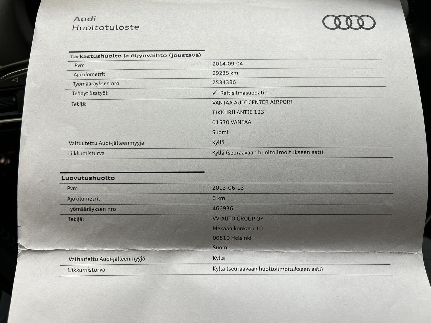 AUDI A3 2013