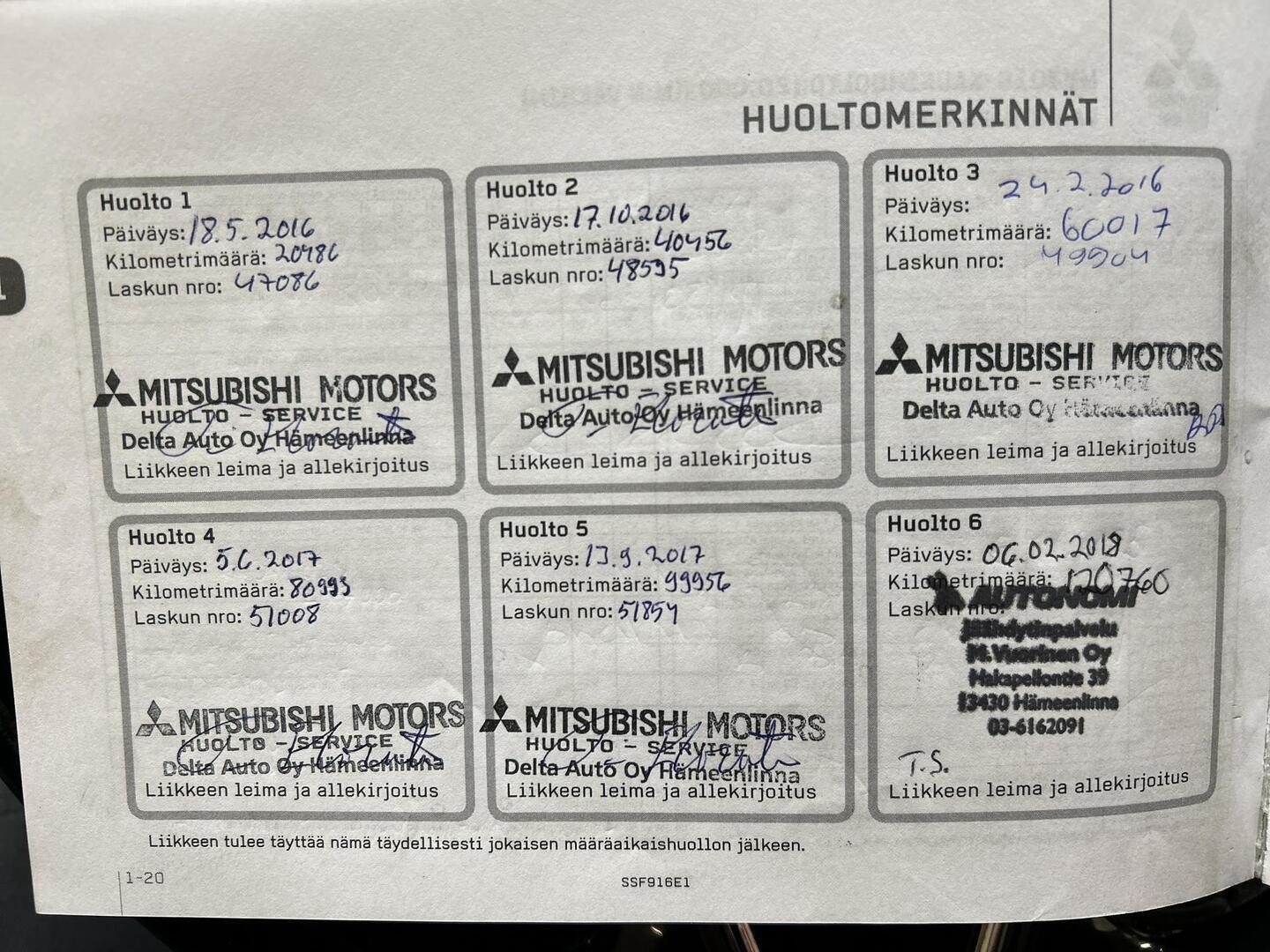 MITSUBISHI Outlander 2016