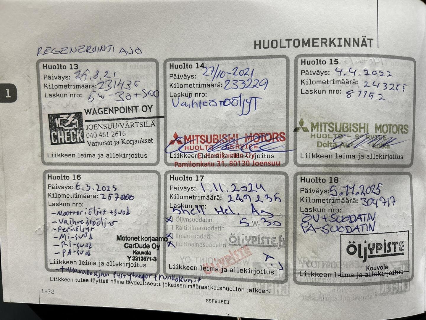 MITSUBISHI Outlander 2016