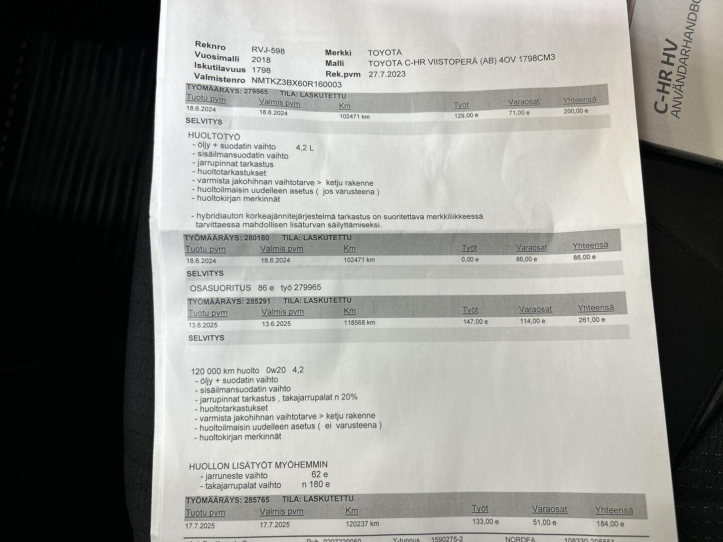 TOYOTA C-HR 2018
