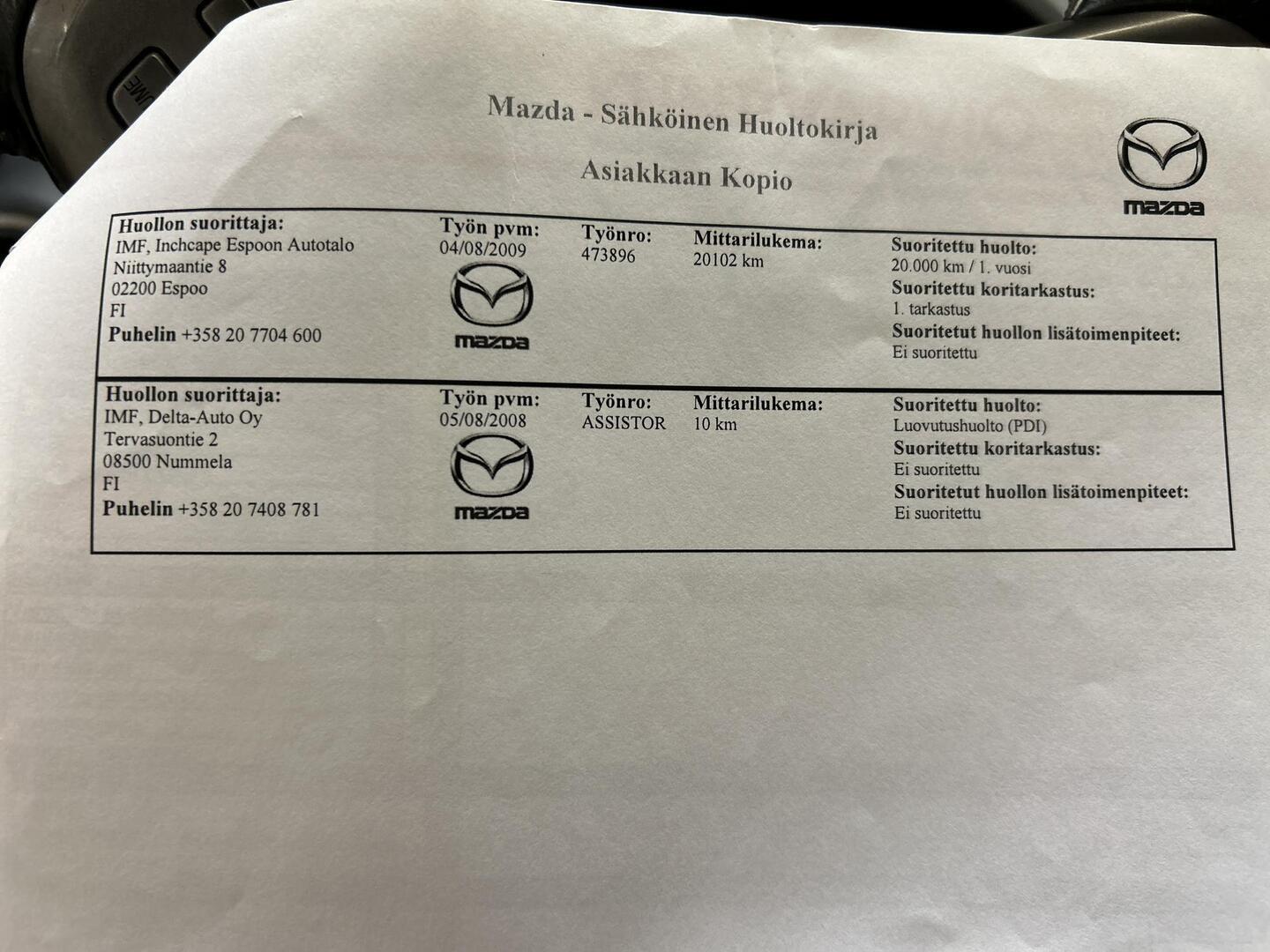 MAZDA 6 2008
