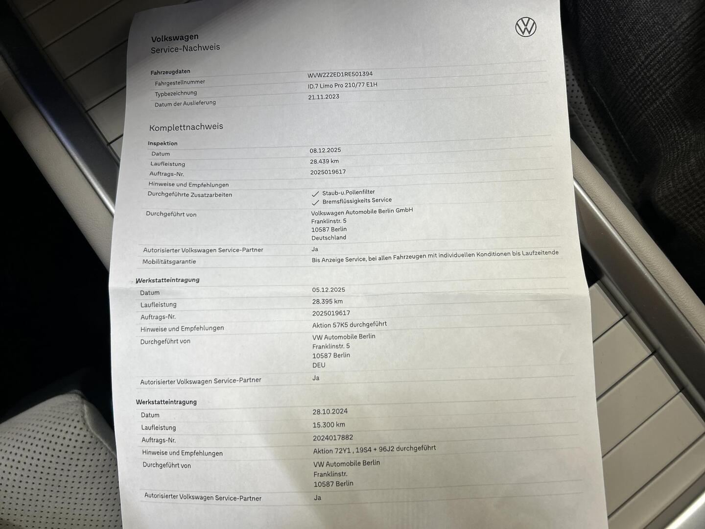 VOLKSWAGEN ID.7 2024