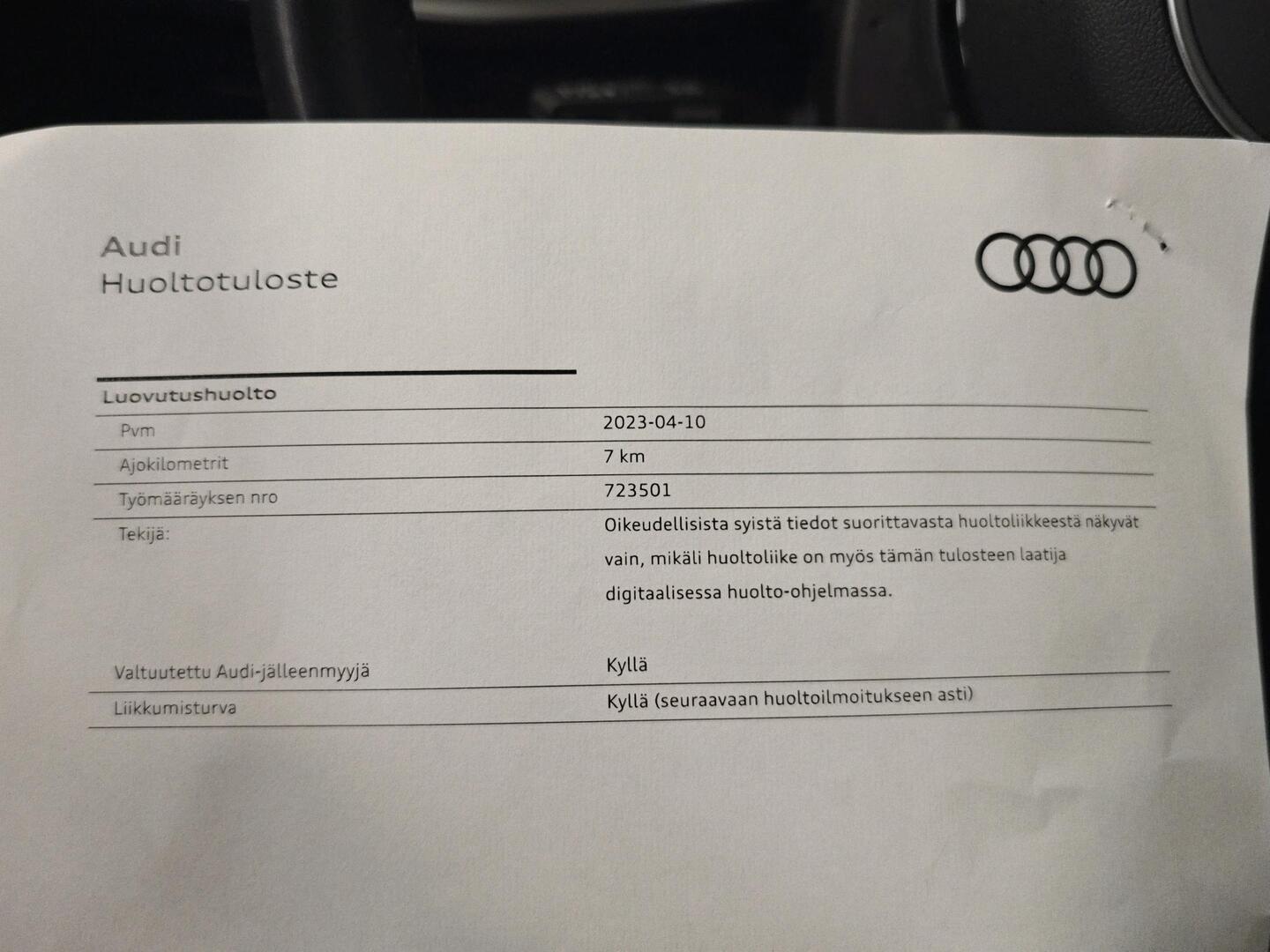 AUDI A3 2023