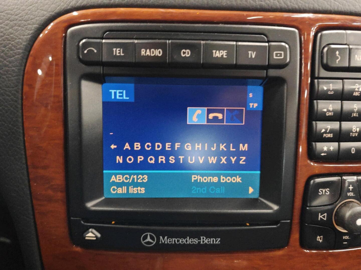 MERCEDES-BENZ S 2001