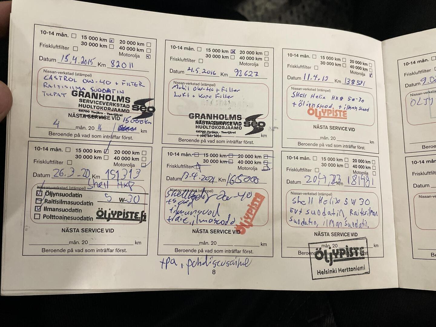 NISSAN Primera 2007