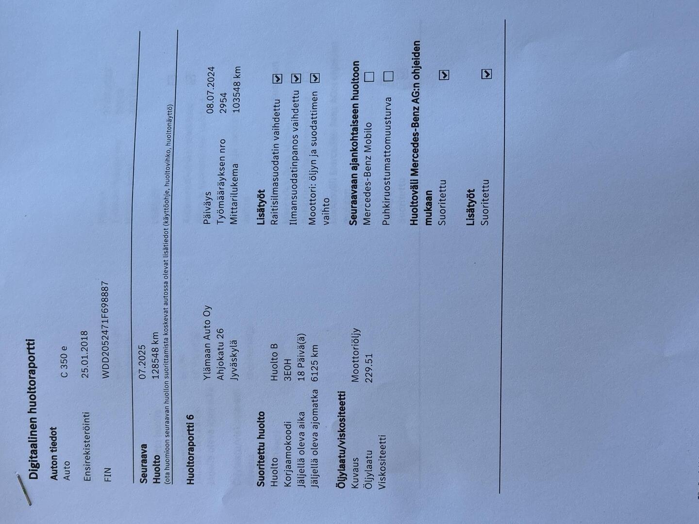 MERCEDES-BENZ C 2018