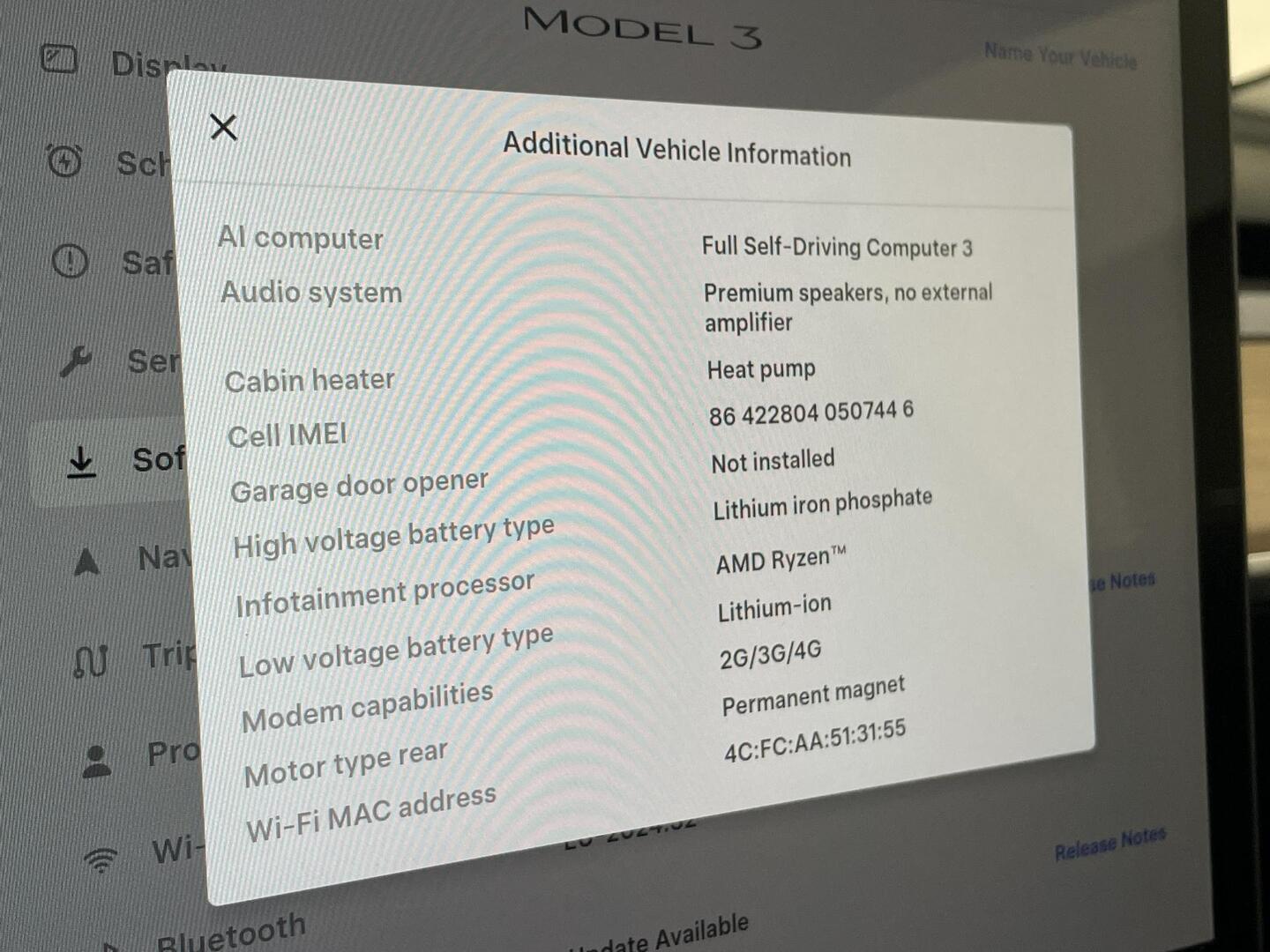 TESLA Model 3 2022