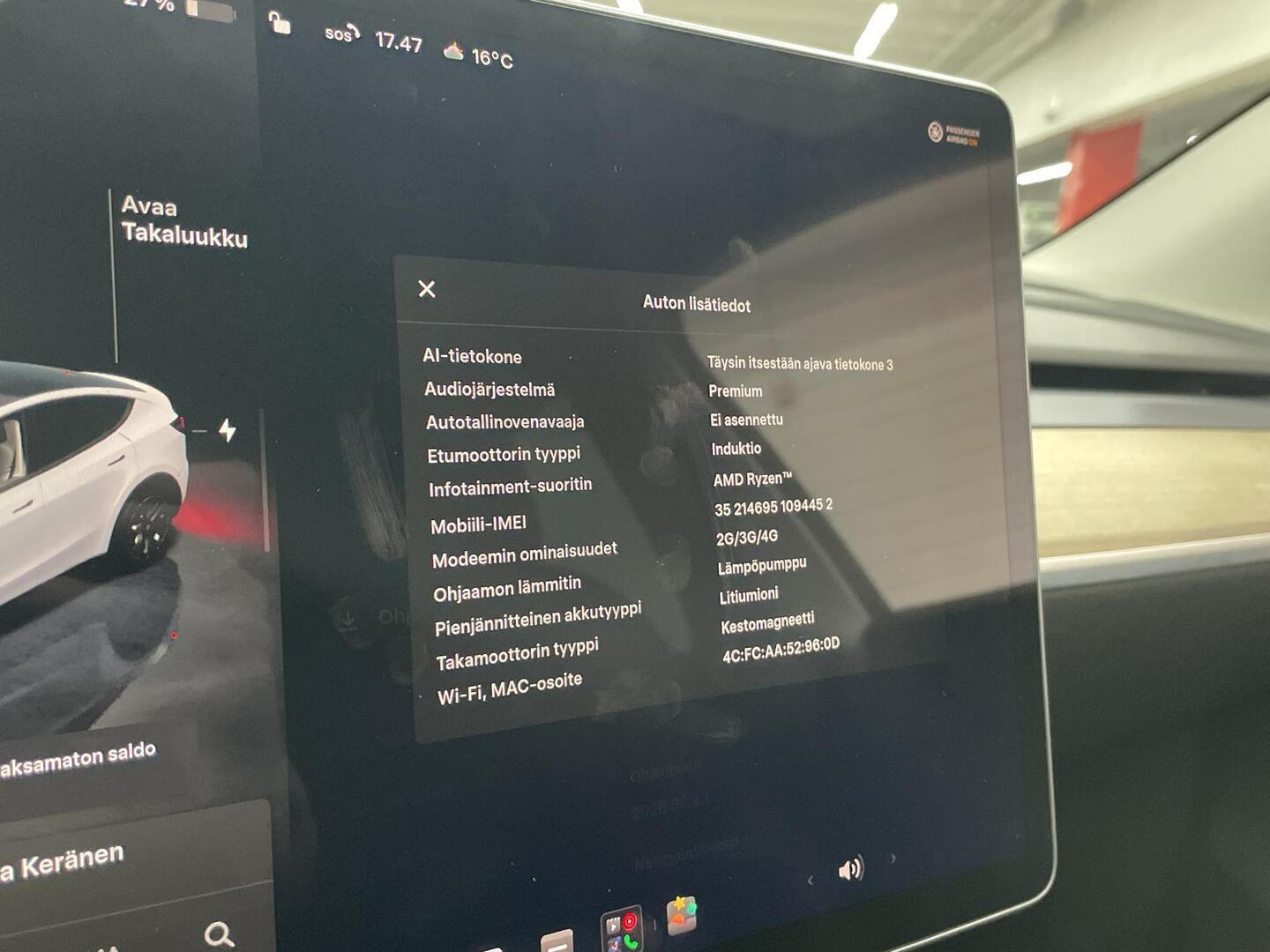 TESLA Model Y 2022