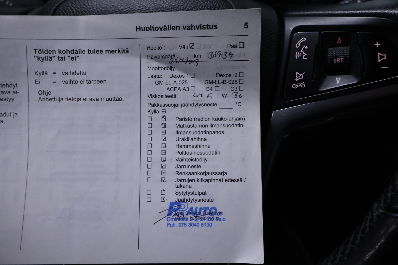 OPEL Zafira Tourer 2012