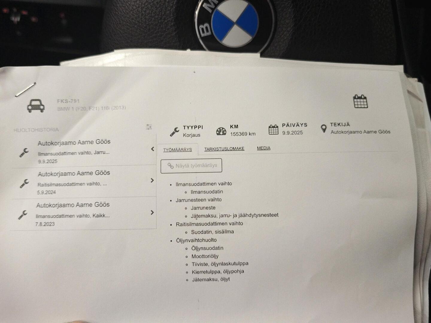 BMW 116 2013