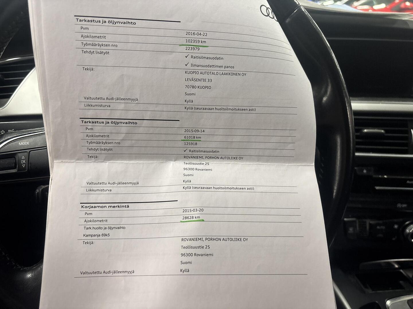 AUDI A4 2014