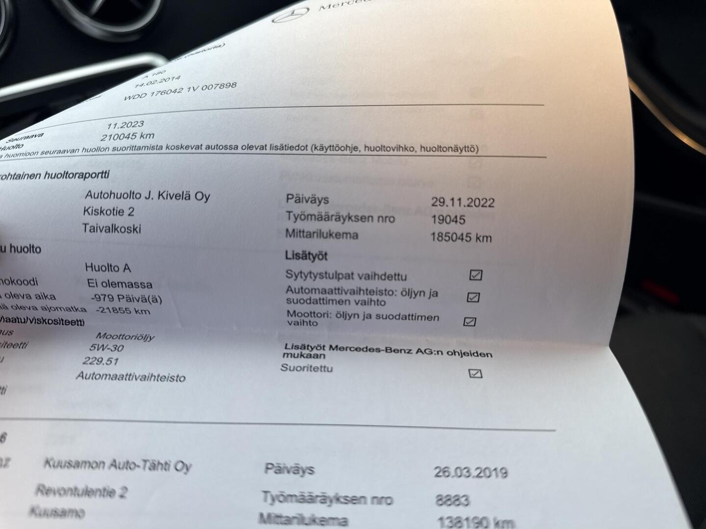 MERCEDES-BENZ A 2014