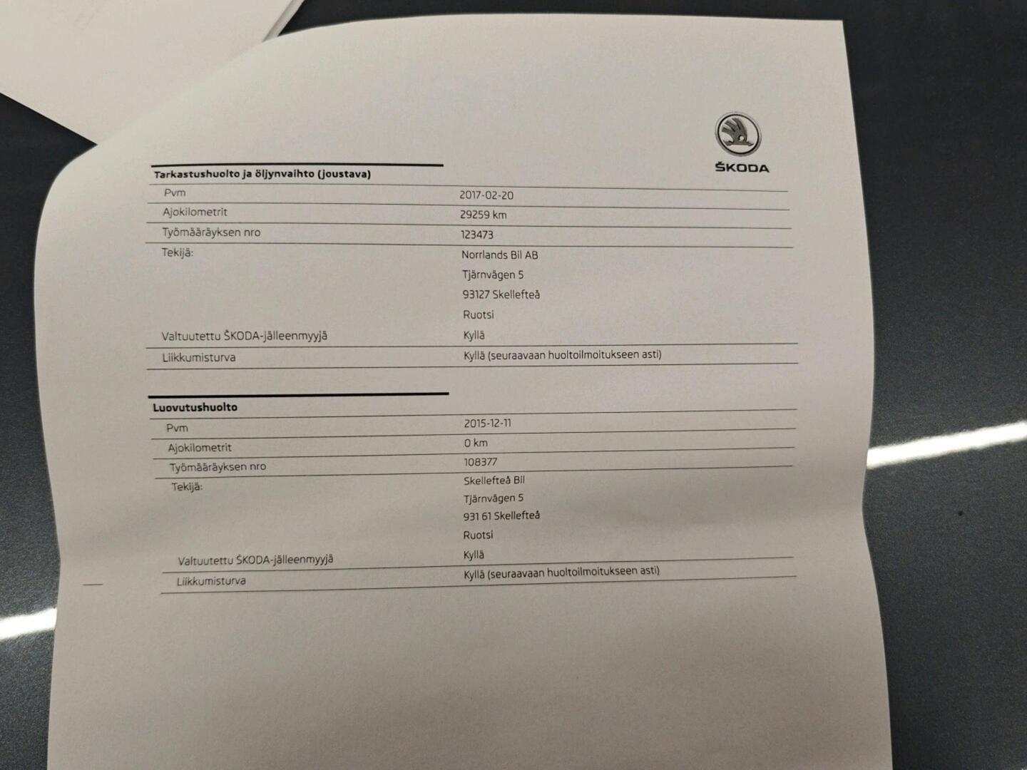 SKODA Octavia 2015