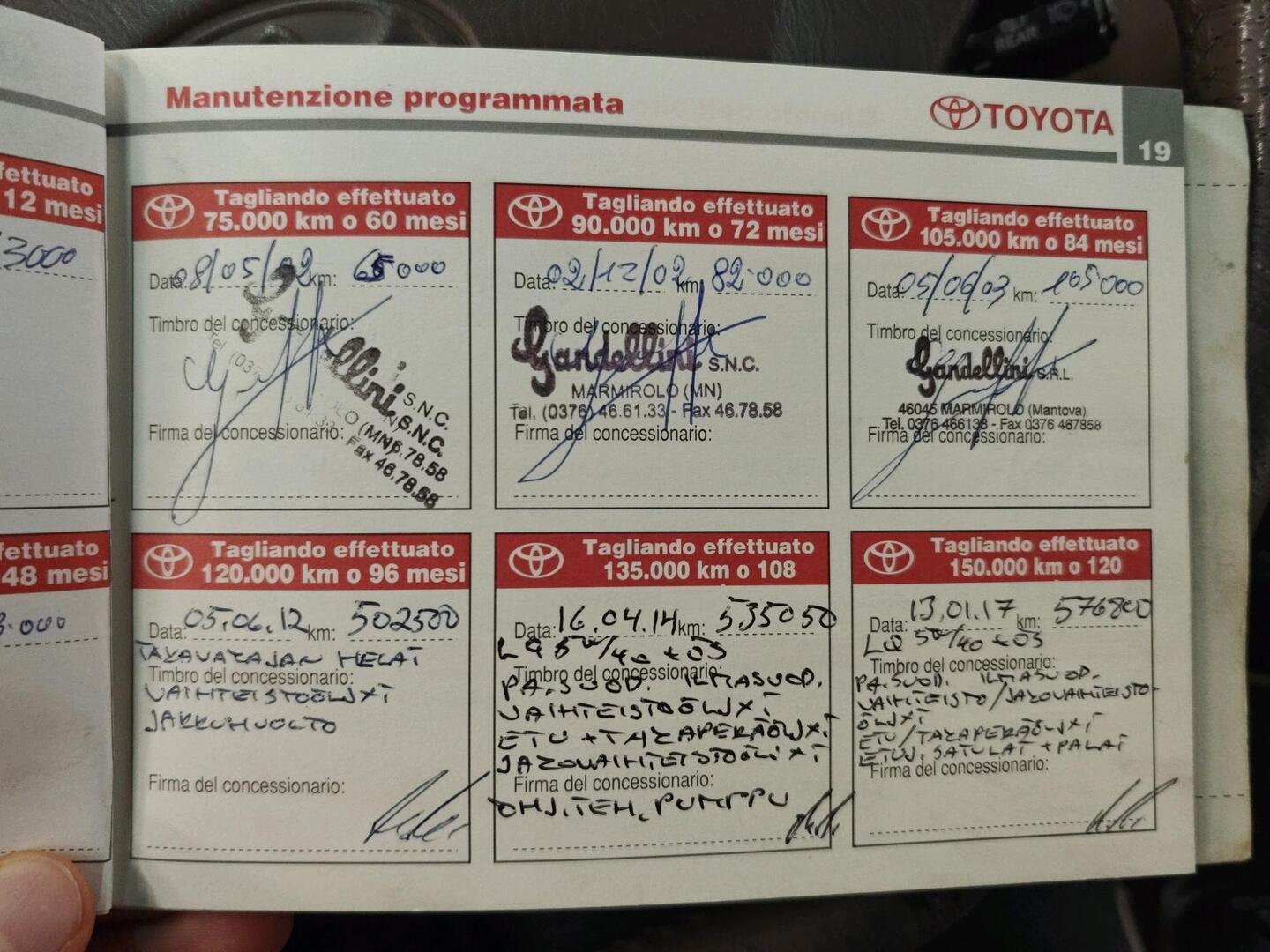 TOYOTA Land Cruiser 2000