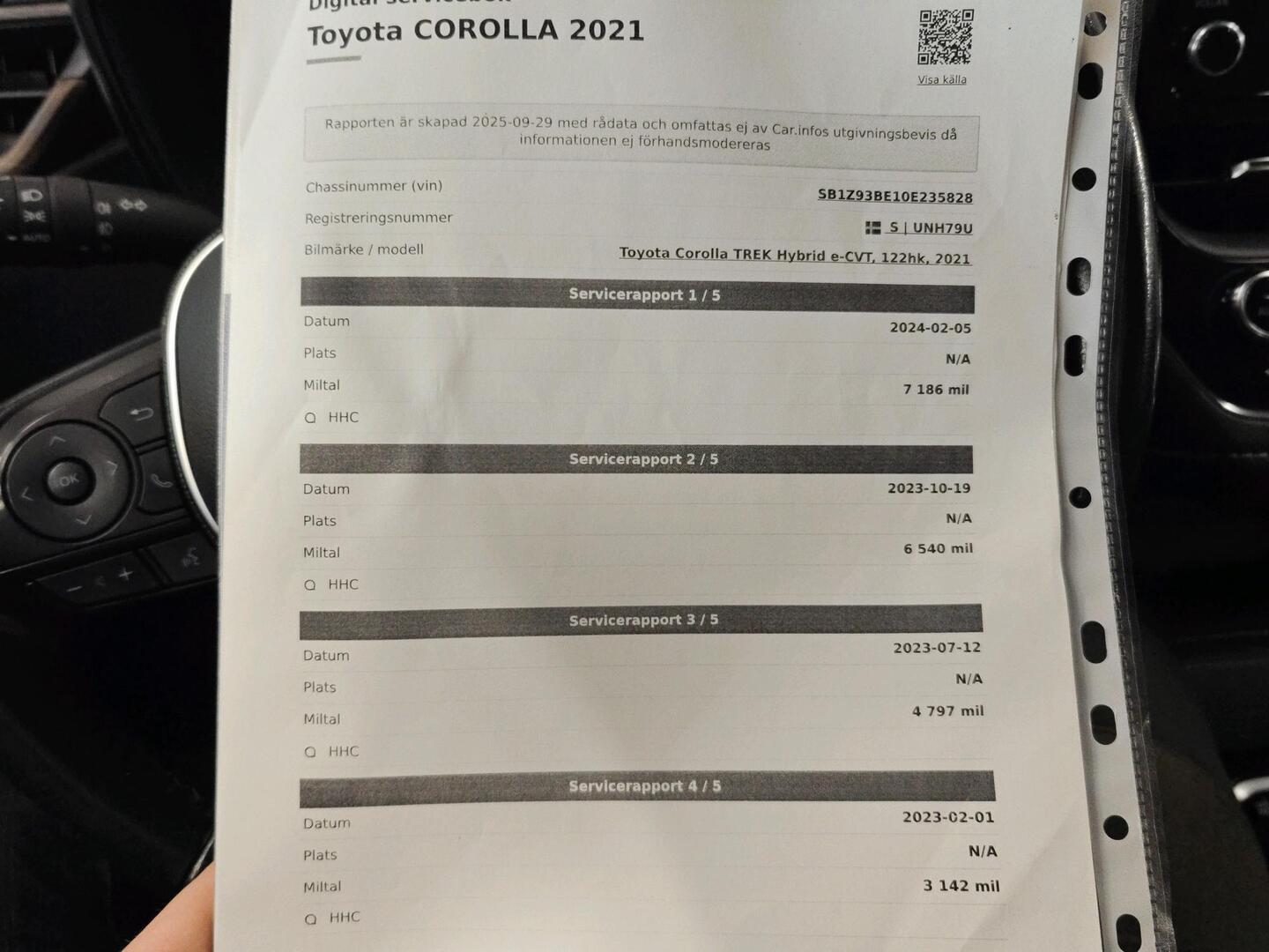 TOYOTA COROLLA 2021