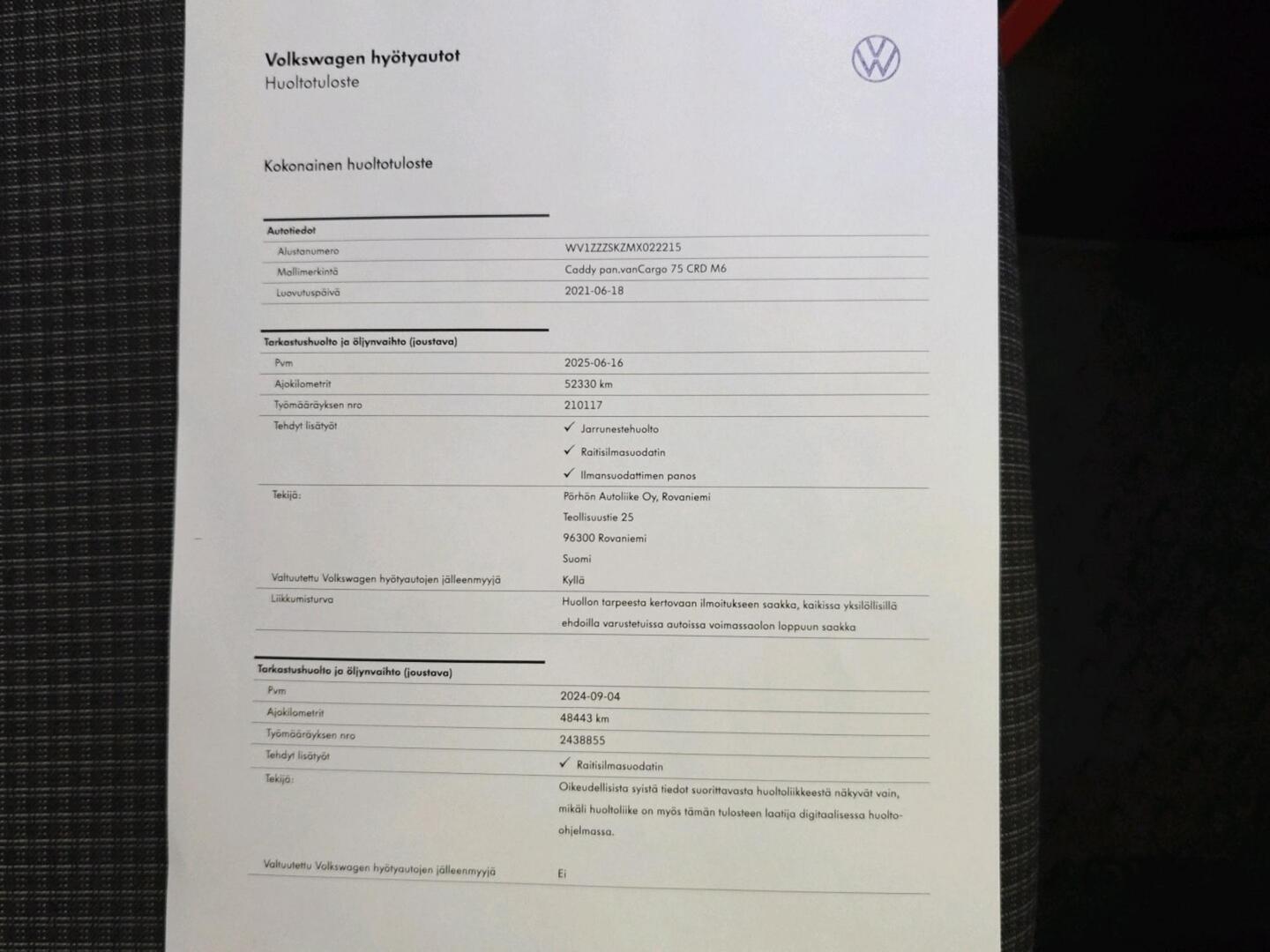 VOLKSWAGEN Caddy 2021