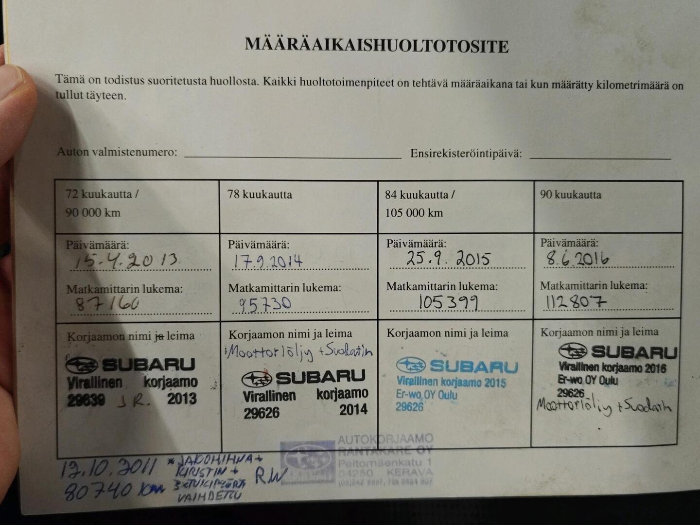 SUBARU Forester 2005