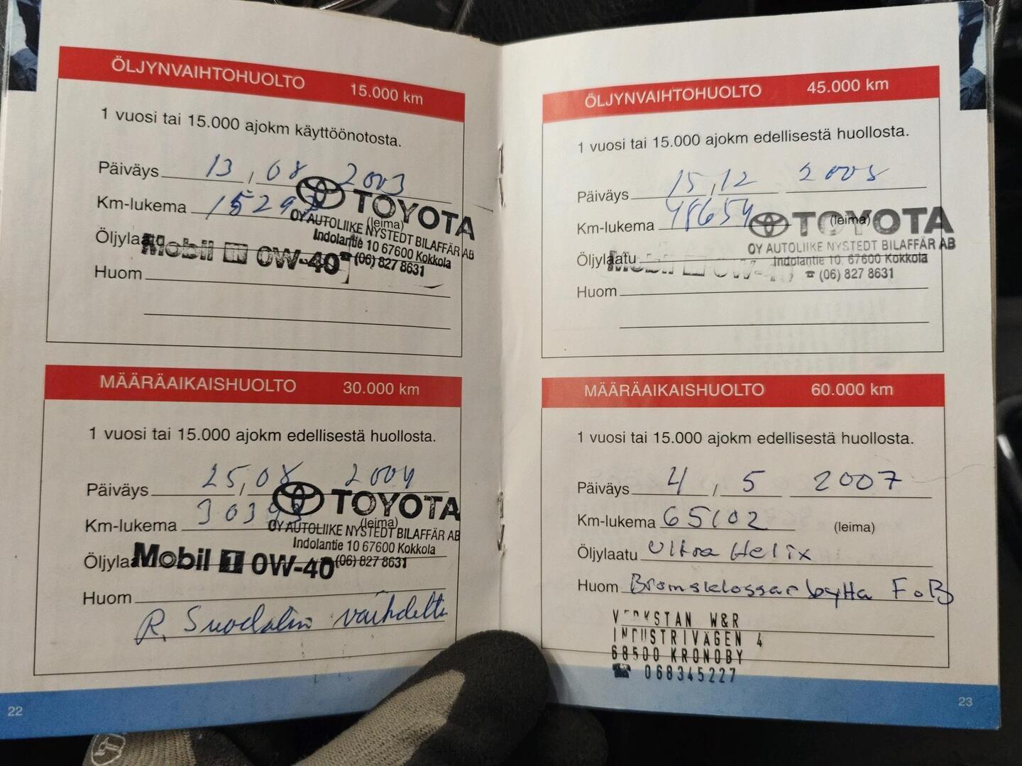 TOYOTA Corolla Verso 2002