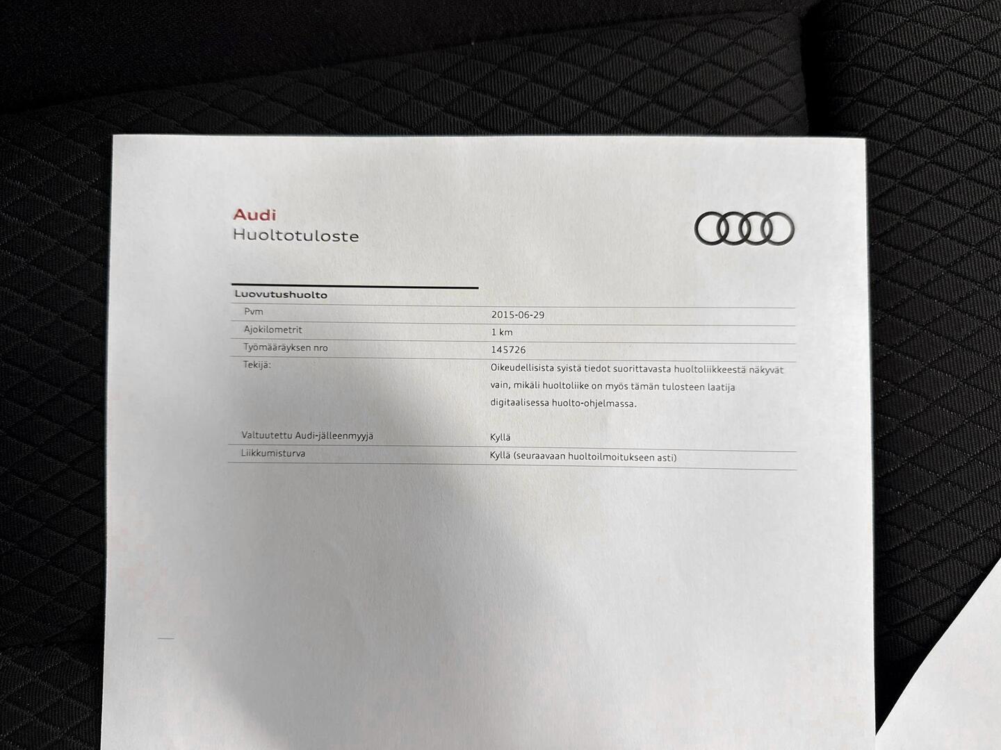 AUDI A6 2015