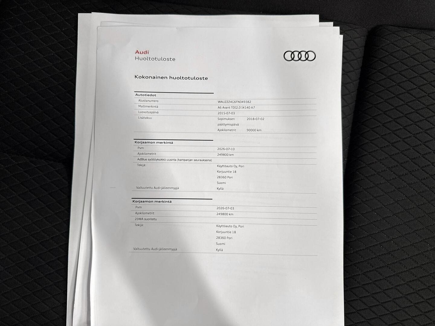AUDI A6 2015