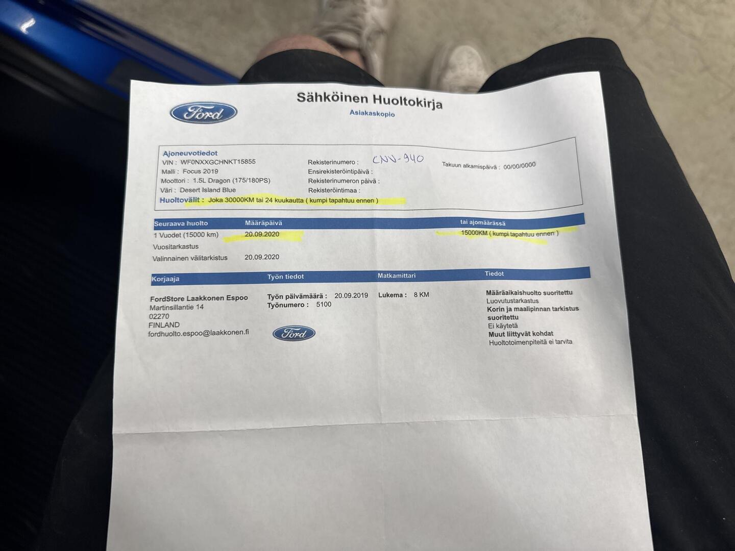 FORD Focus 2019