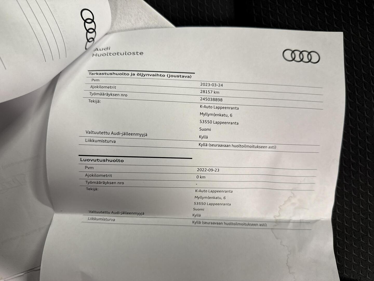 AUDI A6 2022