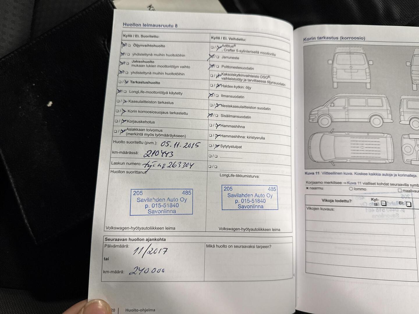 VOLKSWAGEN Caravelle 2005