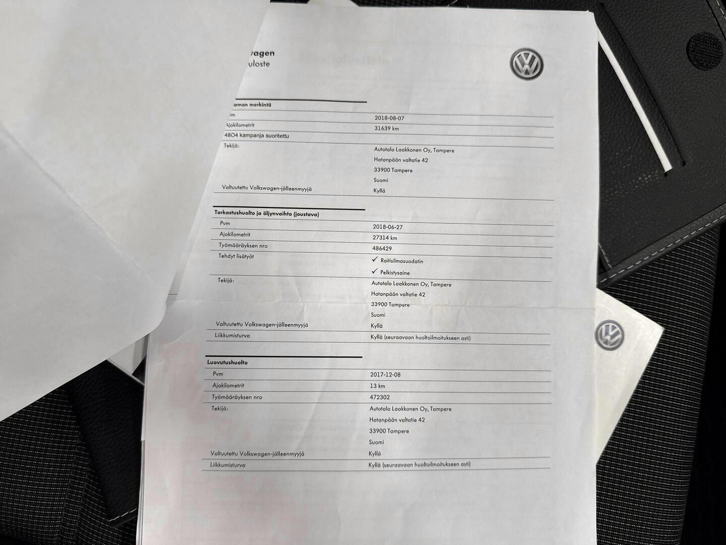 VOLKSWAGEN Passat 2017